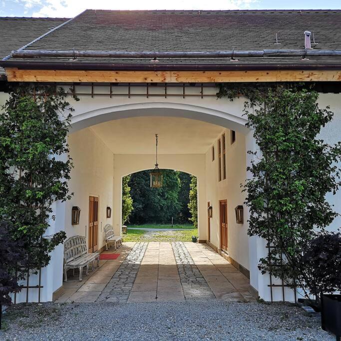 Ferienwohnung Gutshof In Seenaehe Dießen am Ammersee Exteriör bild